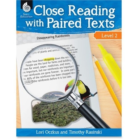 Shell Education Teacher Created Materials Close Reading w Paired Texts, Level 2, Ast SHL51358